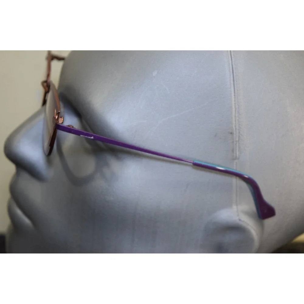 Jean Lafont OFFICIELLE 7802‎ Eyeglasses Purple Copper Blue 50 19 143 France